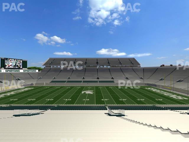 Seating view for Spartan Stadium (Michigan) Section 23