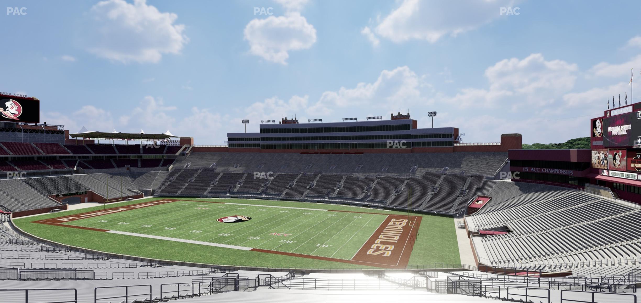 Seating view for Doak Campbell Stadium Section 6