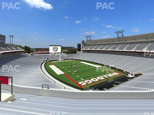 Seating view for Sanford Stadium Section 323