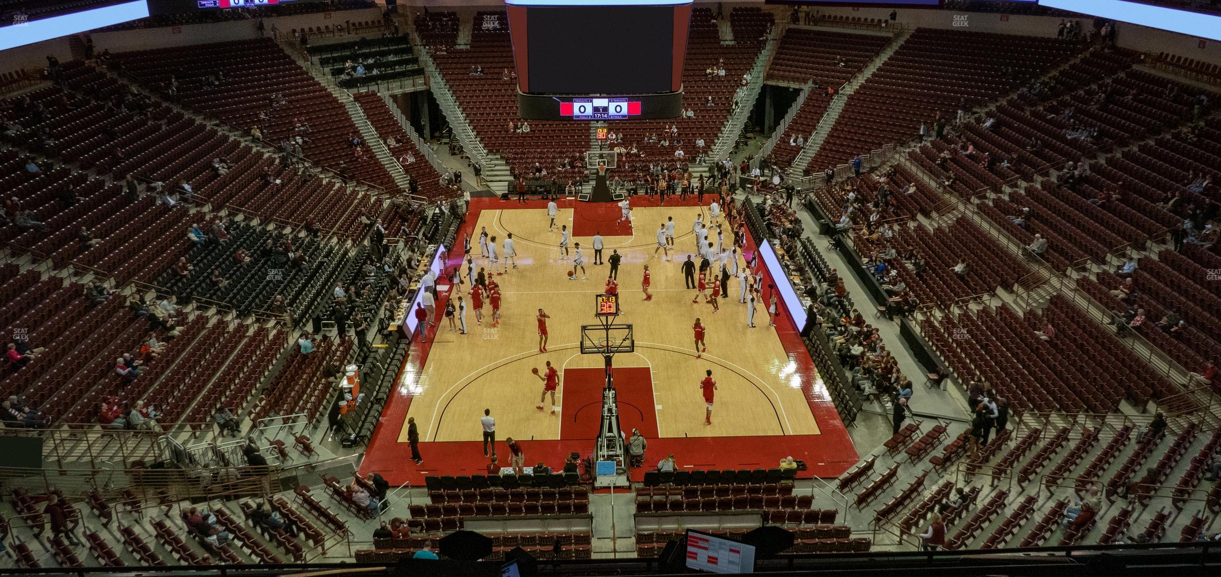 Seating view for Colonial Life Arena Section 201