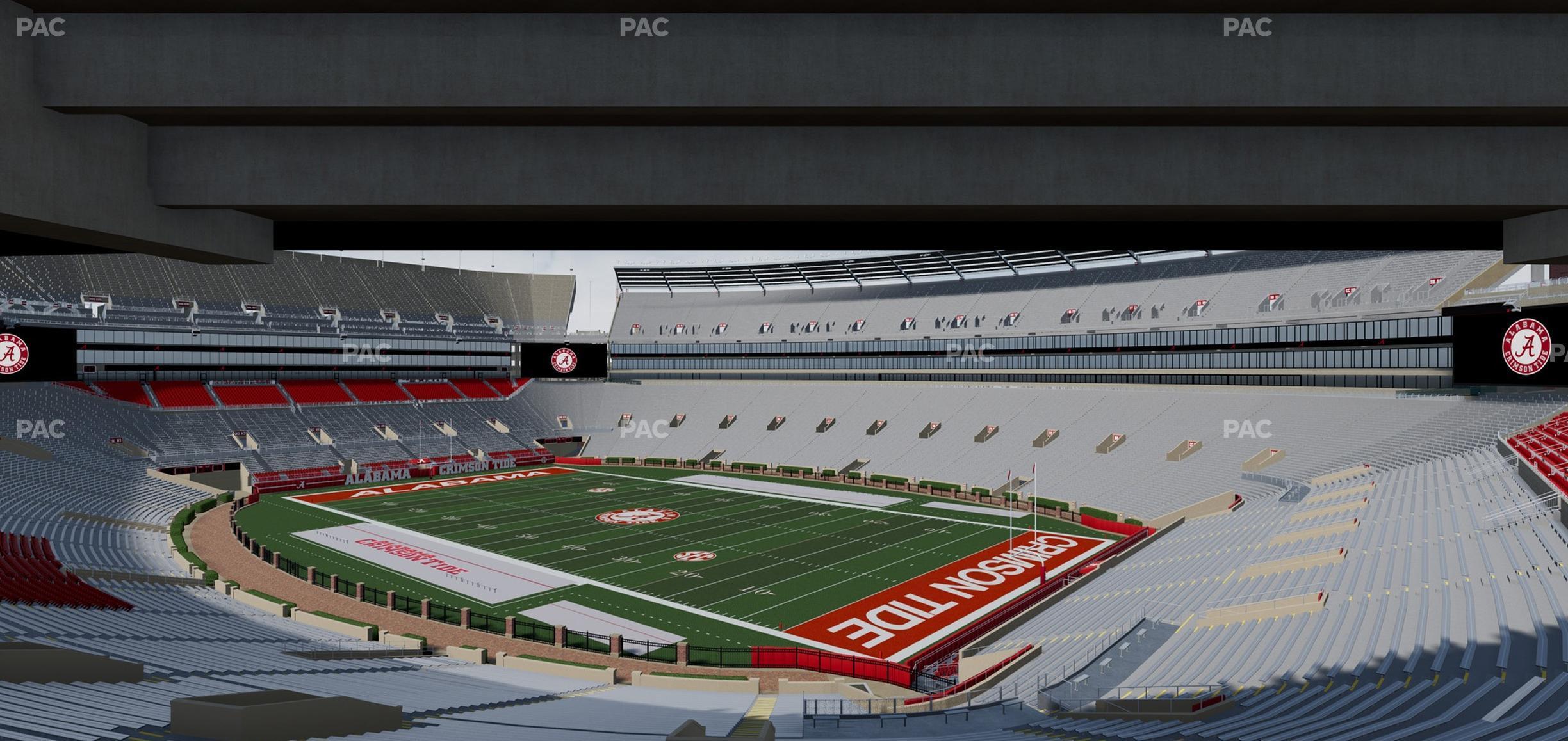 Seating view for Bryant Denny Stadium Section Loge Box 5