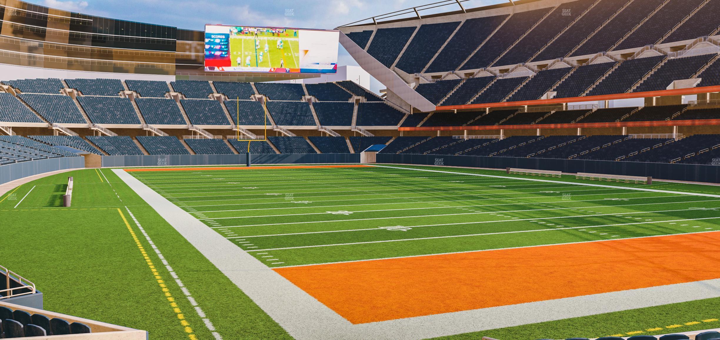 Seating view for Soldier Field Section 155