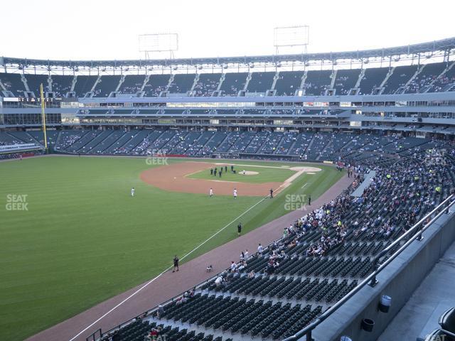 Seating view for Guaranteed Rate Field Section 354