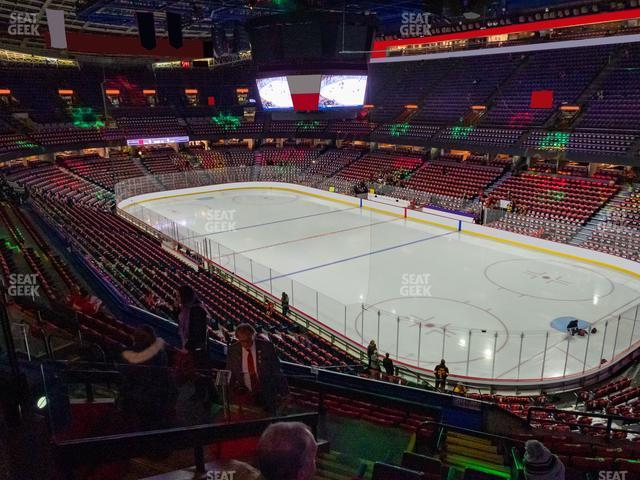 Seating view for Scotiabank Saddledome Section 202