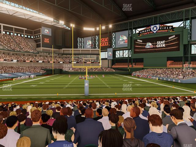 Seating view for Chase Field Section 116