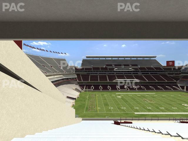 Seating view for Kyle Field Section 238