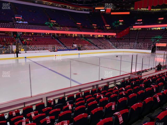 Seating view for Scotiabank Saddledome Section 119