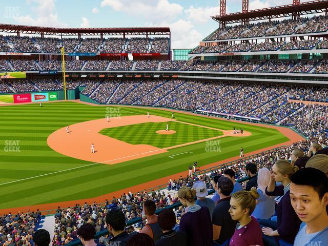 Seating view for Citizens Bank Park Section 232