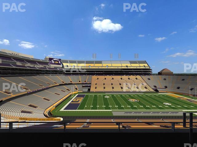 Seating view for Tiger Stadium Section Suite 120