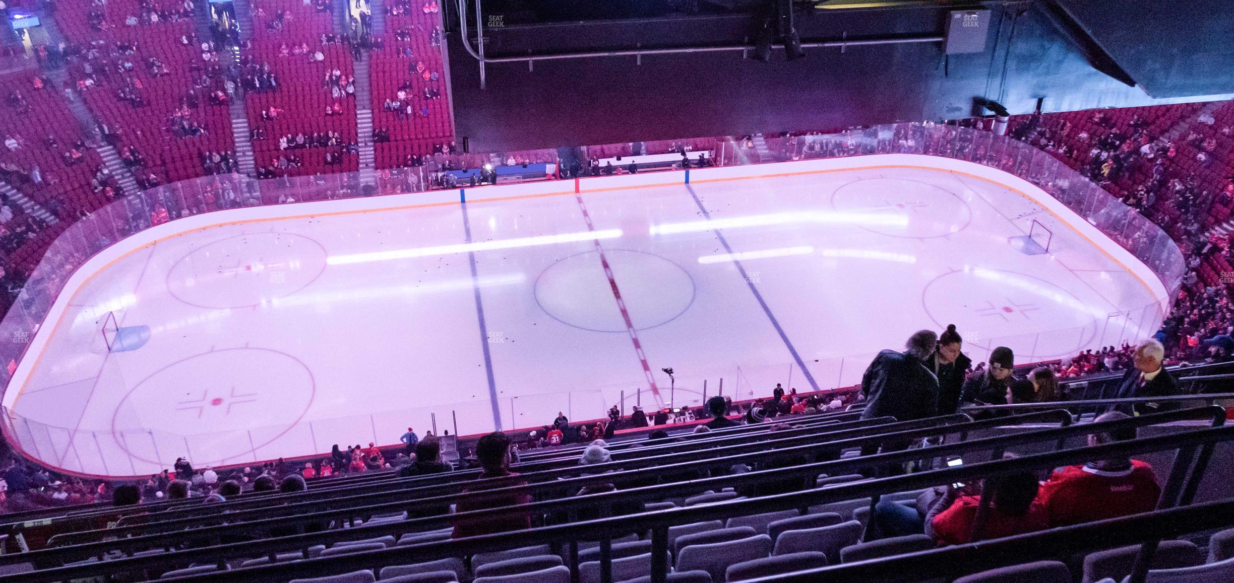 Seating view for Centre Bell Section 420