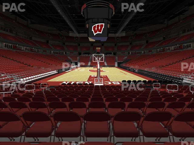 Seating view for Kohl Center Section 115