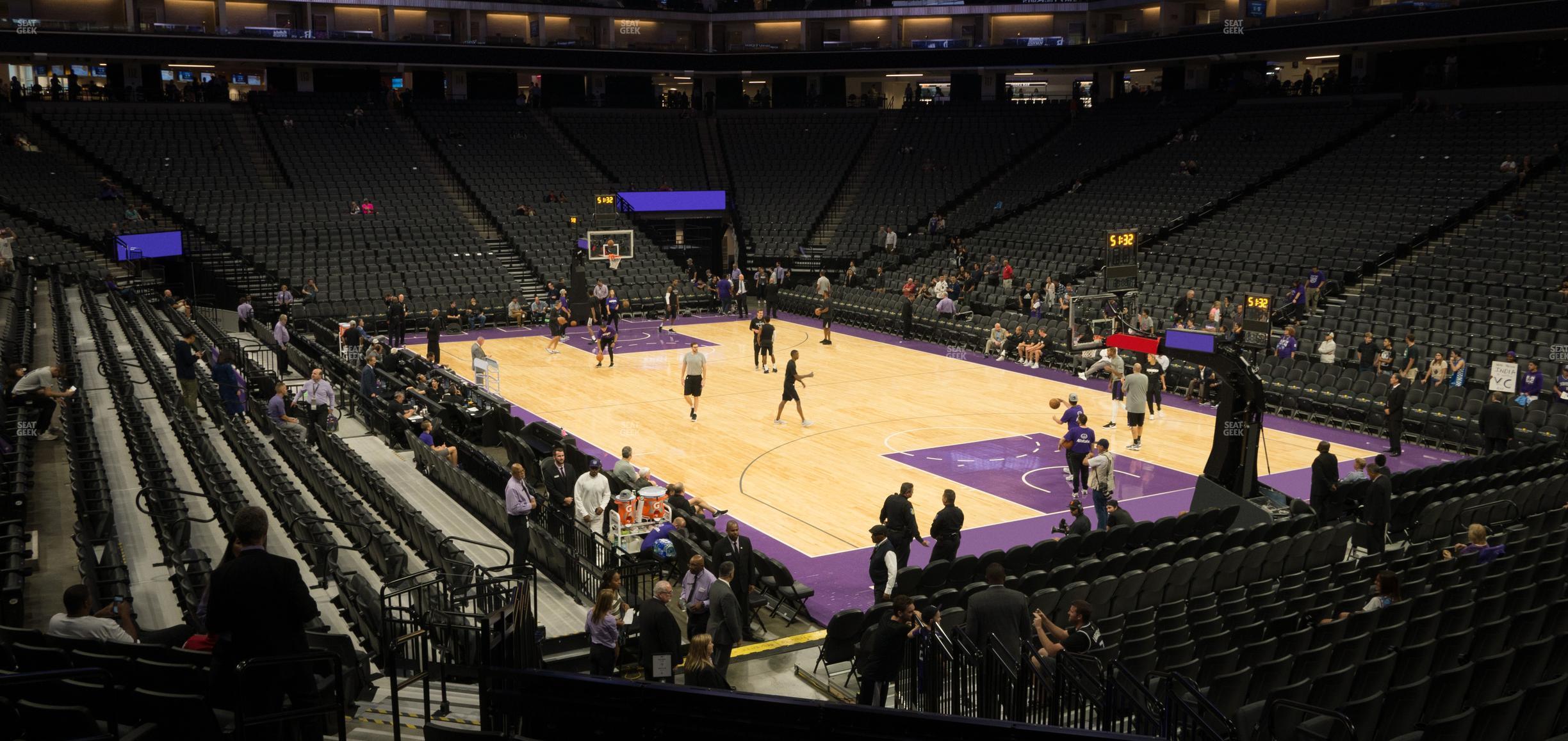 Seating view for Golden 1 Center Section 103