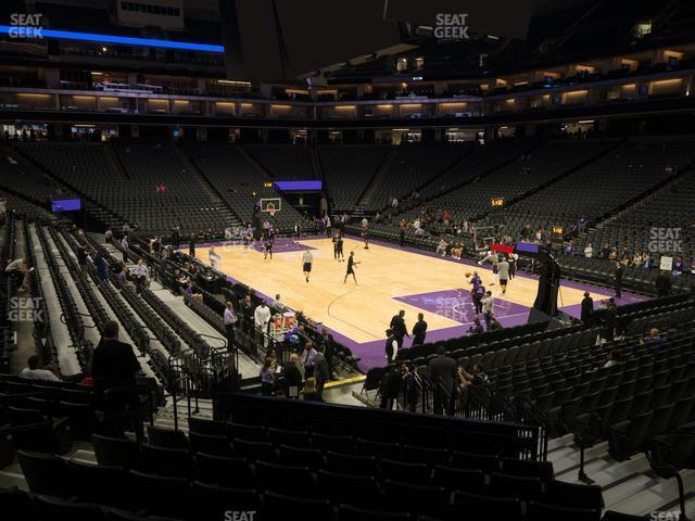 Seating view for Golden 1 Center Section 103