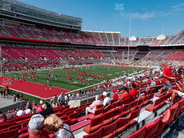 Seating view for Ohio Stadium Section 30 A