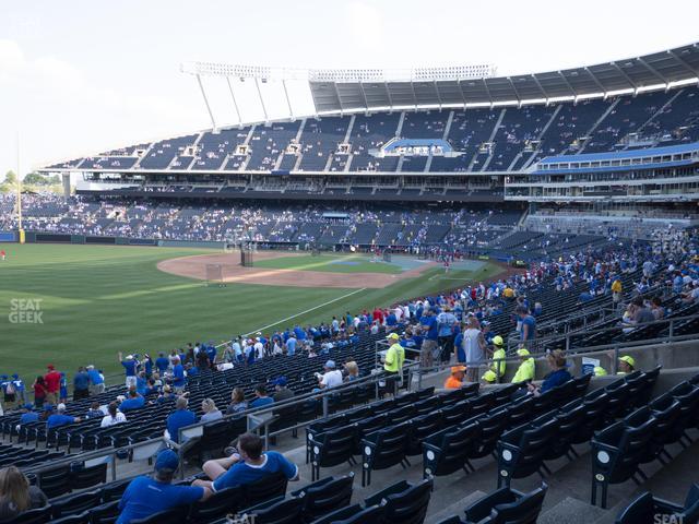 Seating view for Kauffman Stadium Section 209