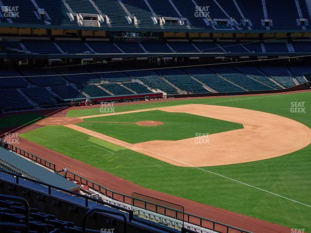 Seating view for Chase Field Section 203