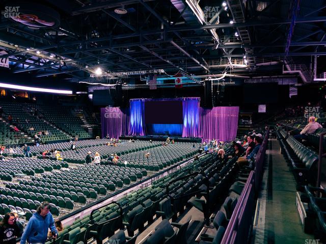 Seating view for Blue Arena at The Ranch Events Complex Section G