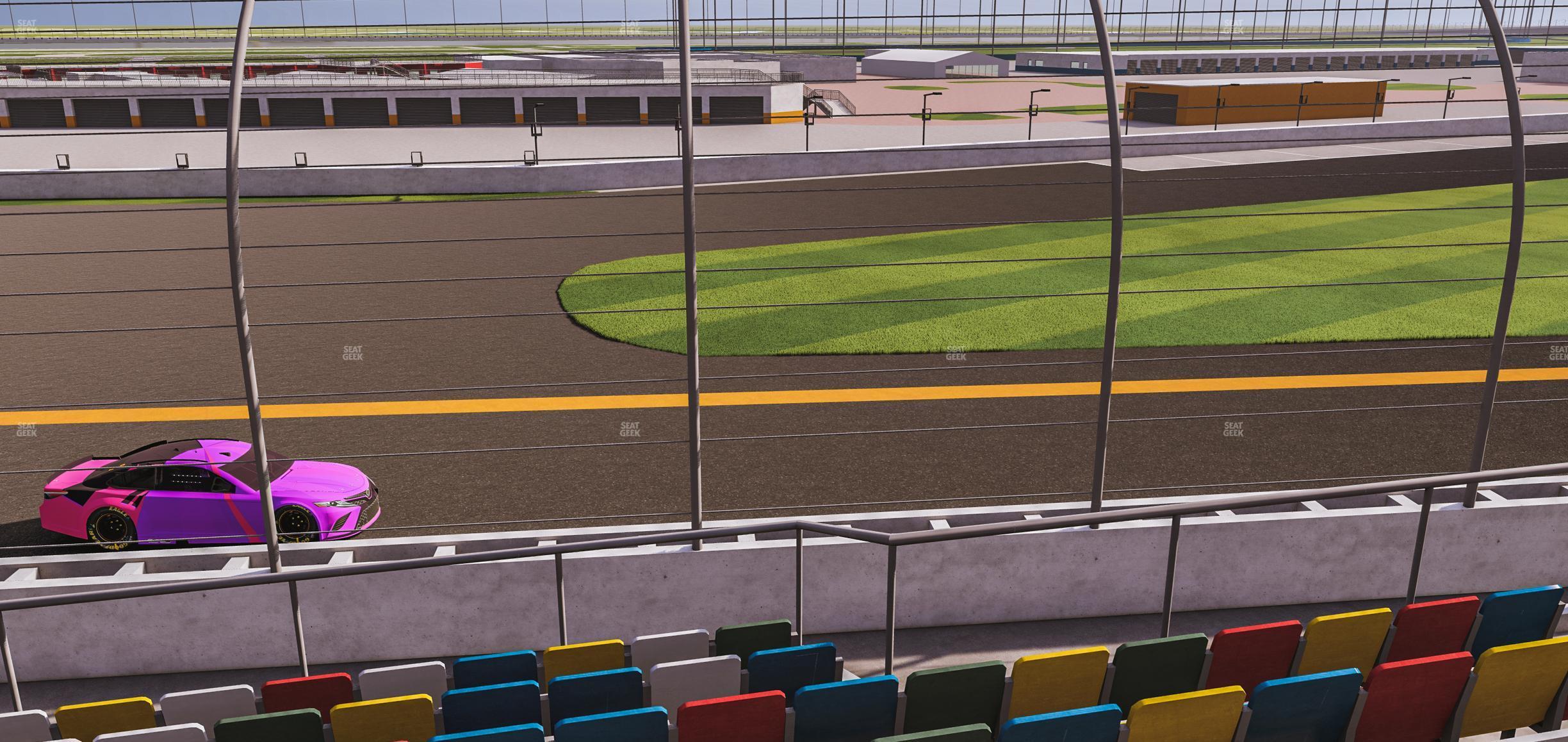 Seating view for Daytona International Speedway Section Front 132