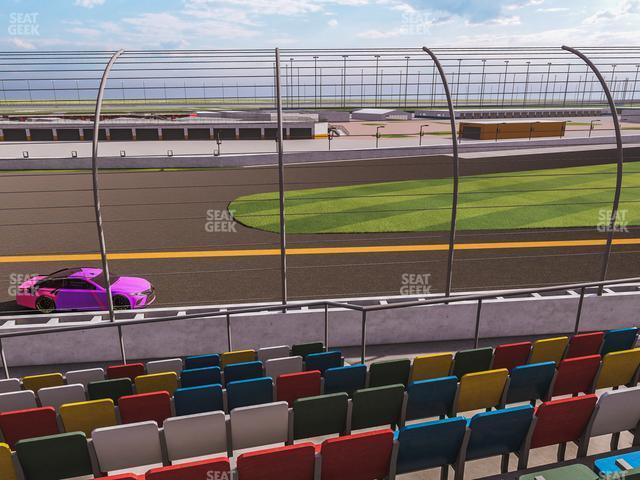 Seating view for Daytona International Speedway Section Front 132