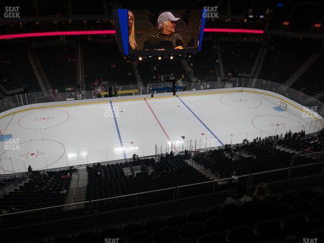 Seating view for T-Mobile Arena Section 221