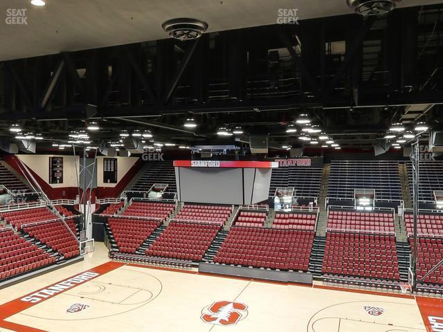 Seating view for Maples Pavilion Section 12