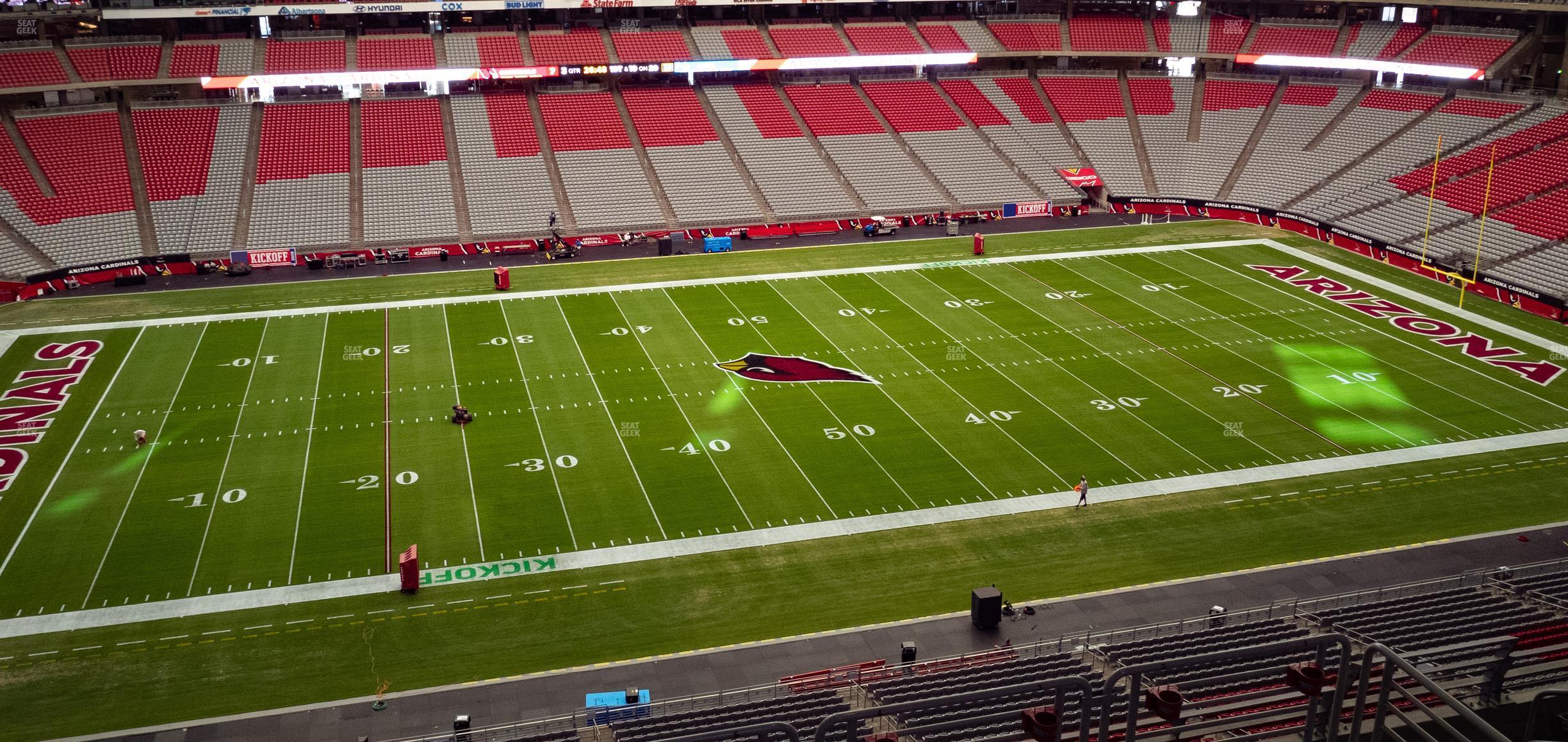 Seating view for State Farm Stadium Section Ring Of Honor Wc 446