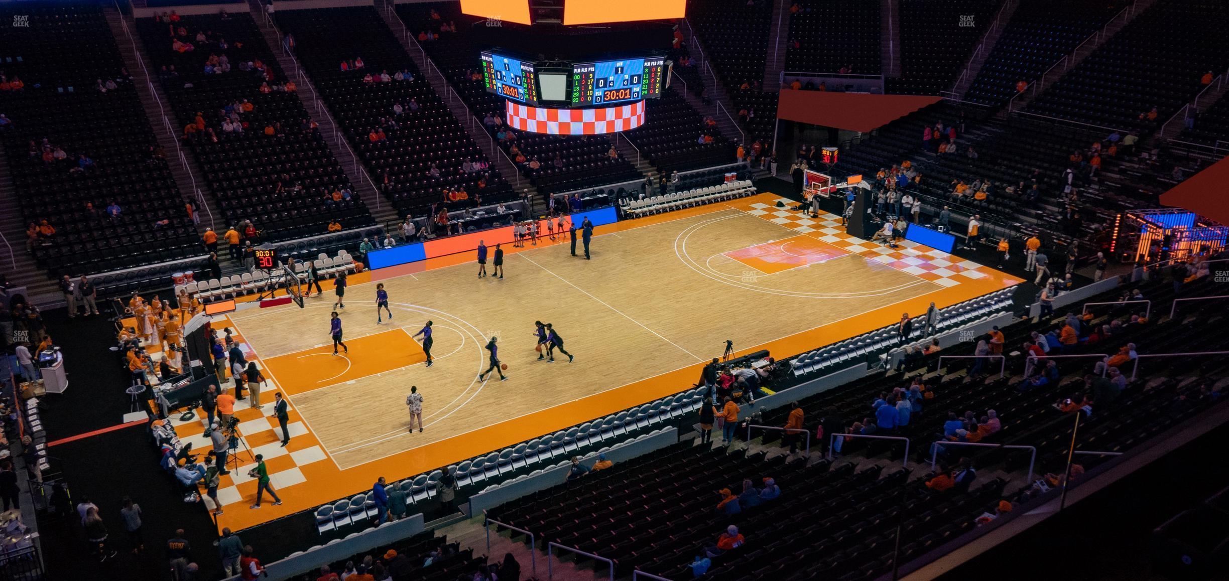 Seating view for Thompson-Boling Arena at Food City Center Section 323