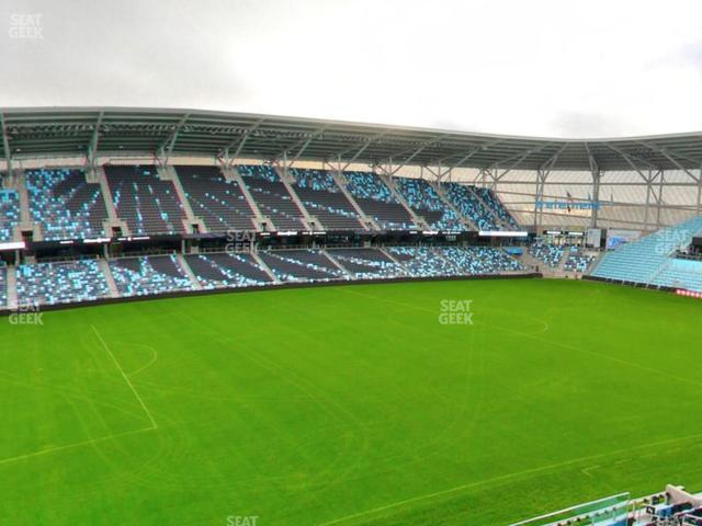 Seating view for Allianz Field Section 137