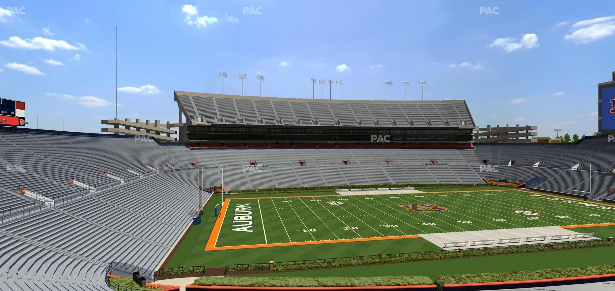 Seating view for Jordan-Hare Stadium Section 2