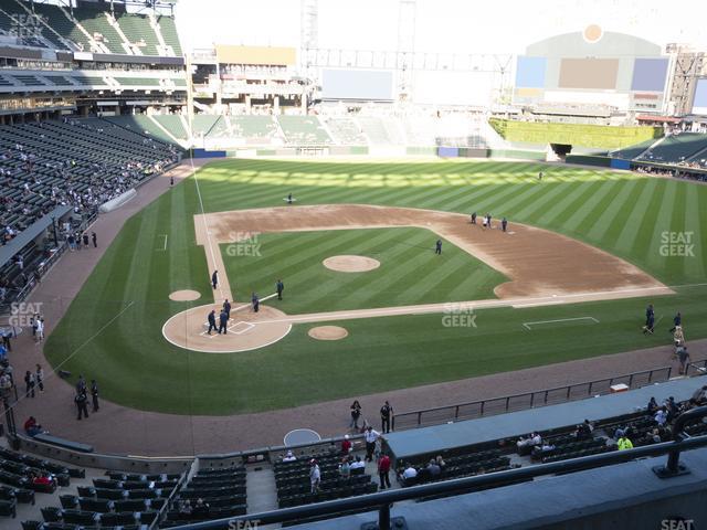 Seating view for Guaranteed Rate Field Section 329