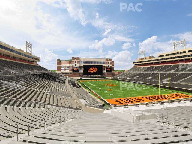 Seating view for Boone Pickens Stadium Section 126