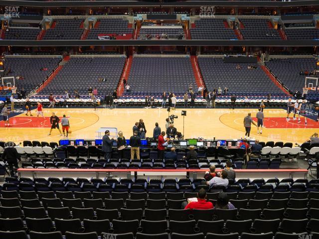 Seating view for Capital One Arena Section 100