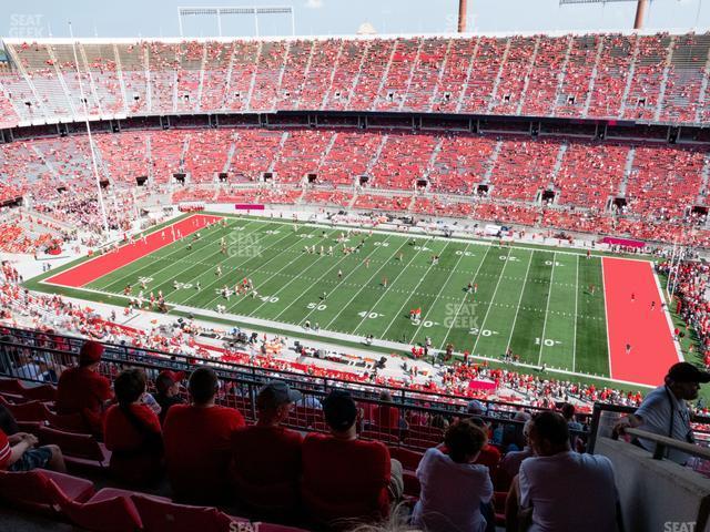 Seating view for Ohio Stadium Section 25 D