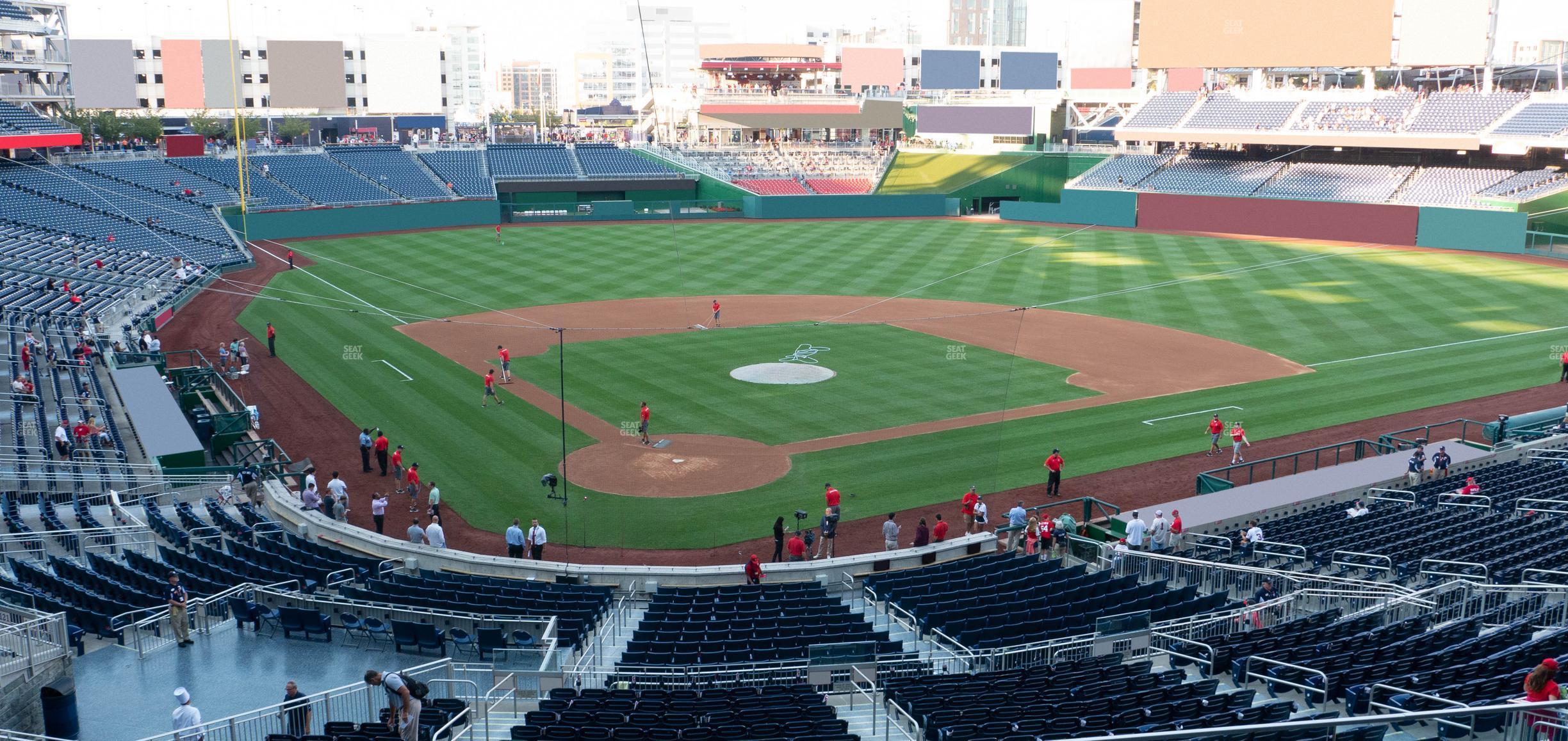 Seating view for Nationals Park Section Fis Champions Club 215