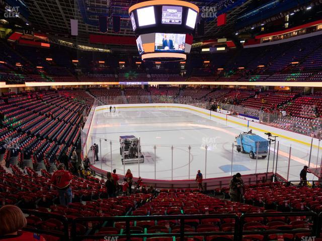 Seating view for Scotiabank Saddledome Section 103