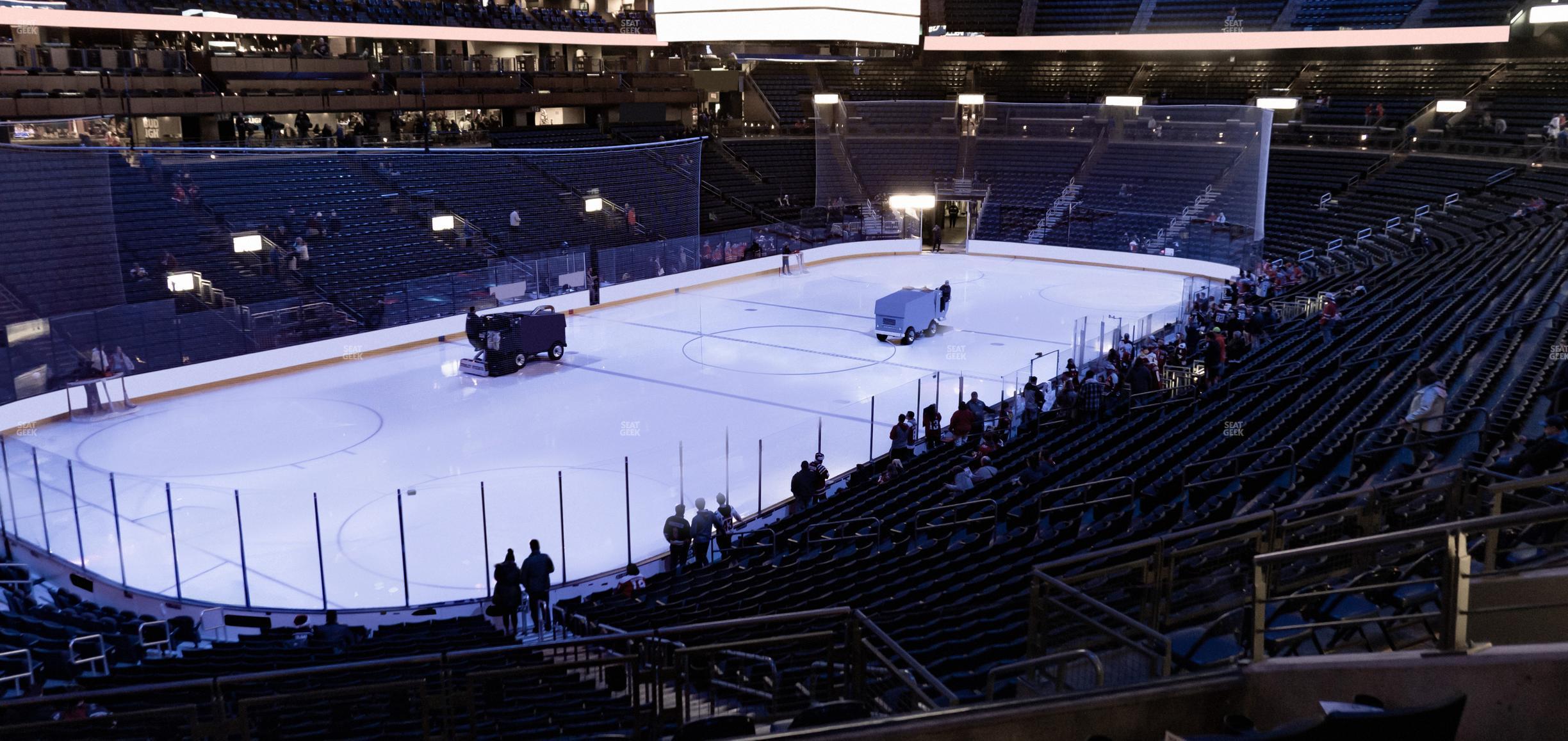 Seating view for Nationwide Arena Section Club 8