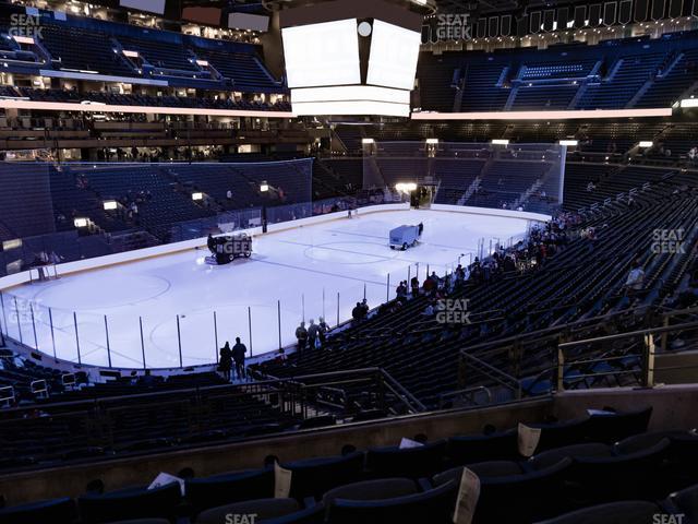 Seating view for Nationwide Arena Section Club 8