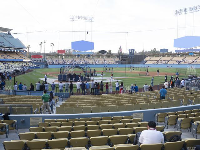 Seating view for Dodger Stadium Section 6 Fd