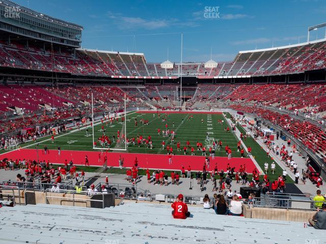 Seating view for Ohio Stadium Section 38 A