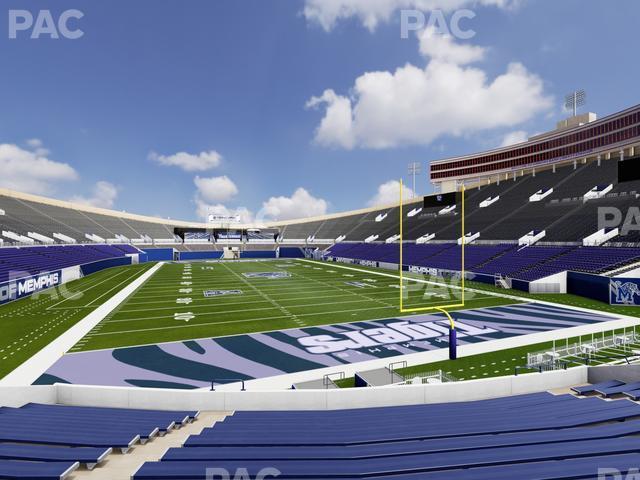 Seating view for Simmons Bank Liberty Stadium Section Box 128