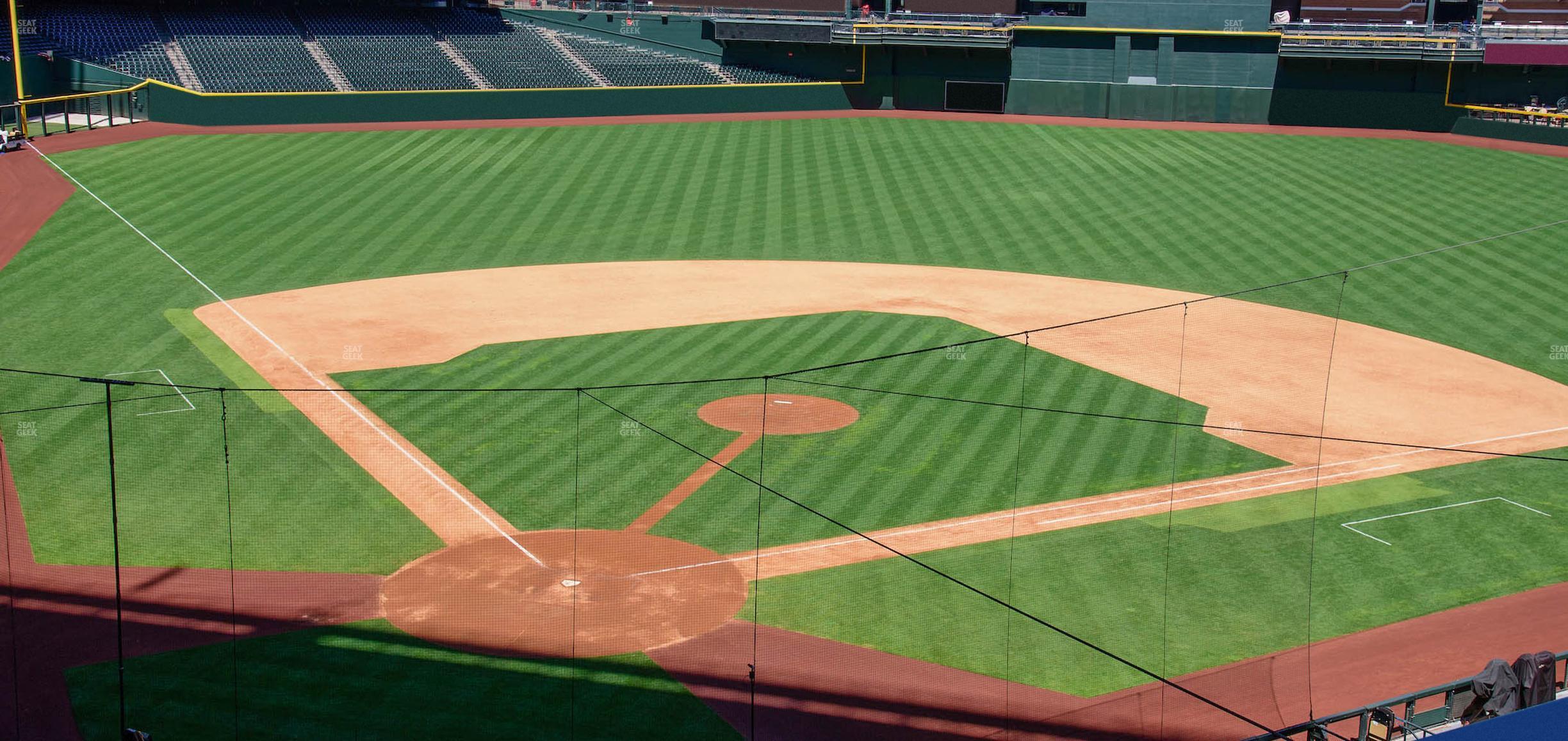 Seating view for Chase Field Section 210 C W