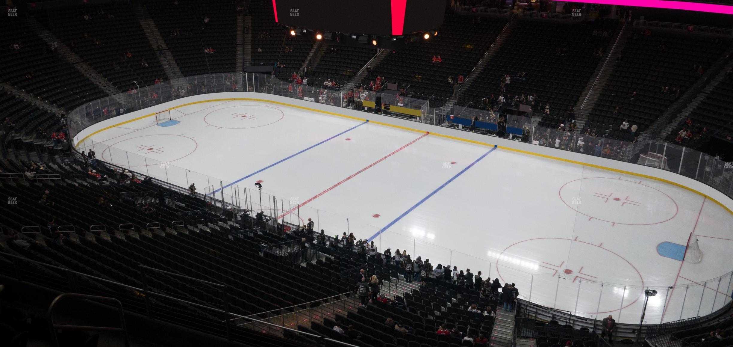 Seating view for T-Mobile Arena Section 226