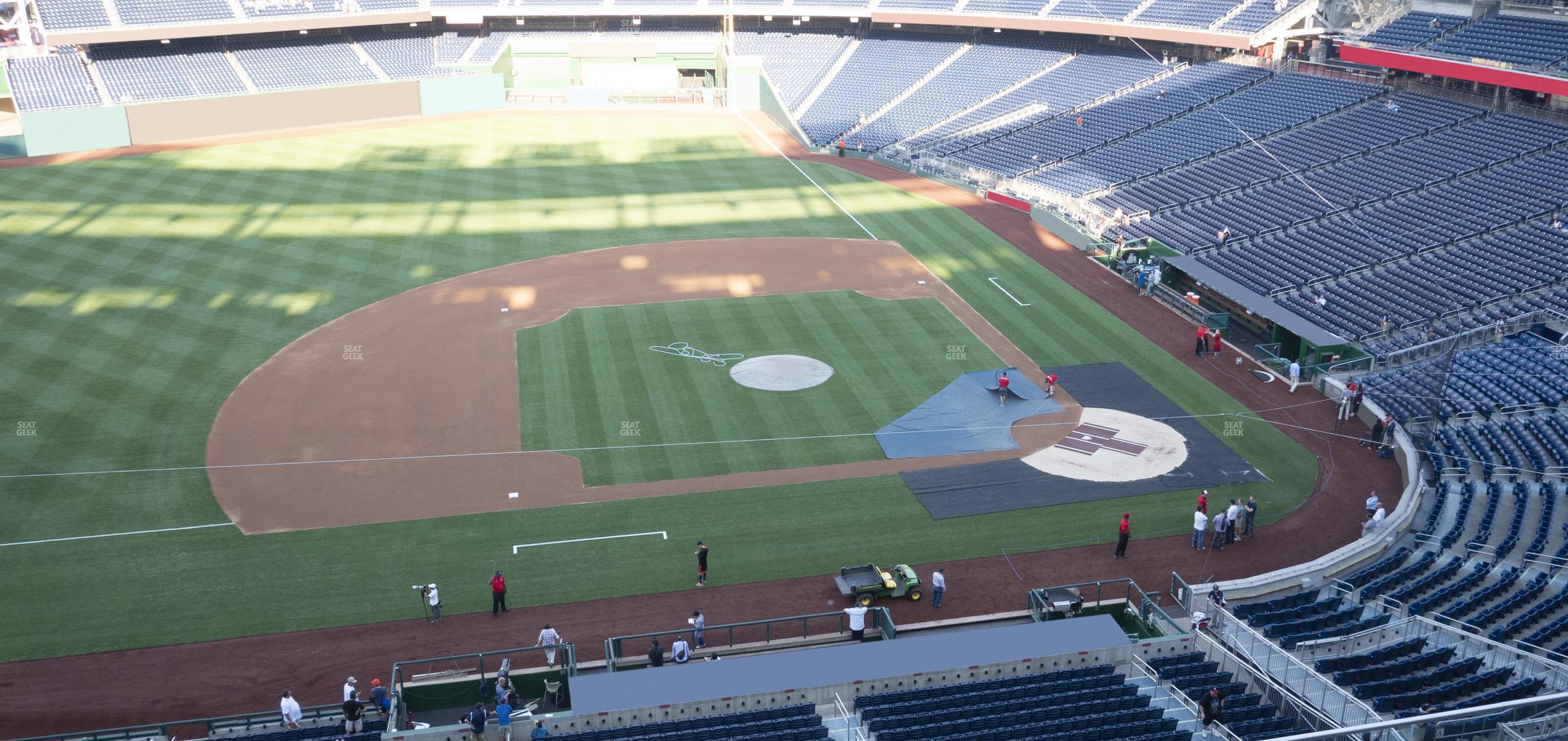 Seating view for Nationals Park Section 308