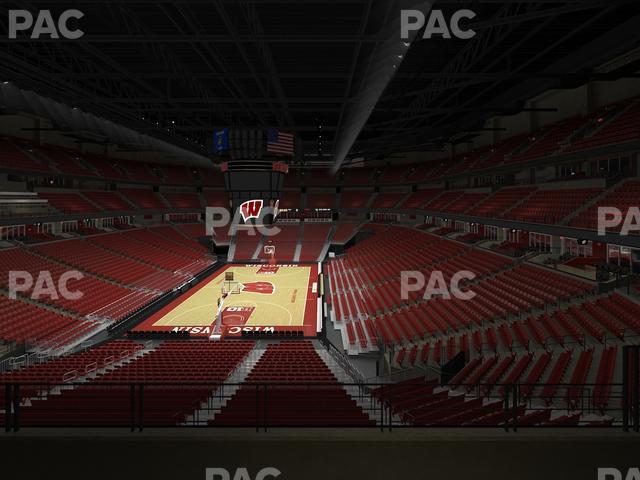 Seating view for Kohl Center Section 228