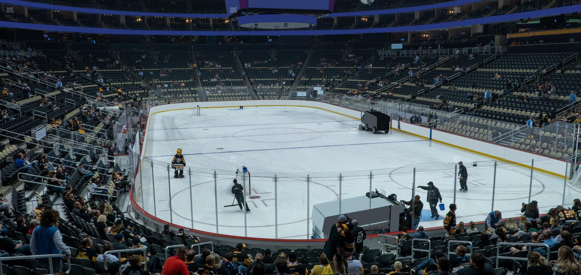 Seating view for PPG Paints Arena Section 119