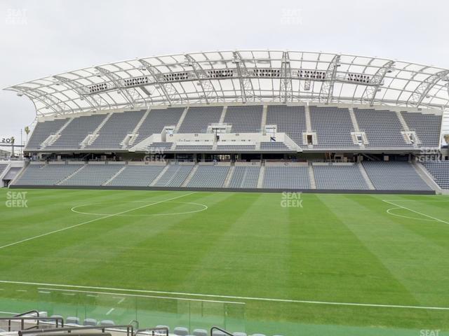 Seating view for BMO Stadium Section Field Club A