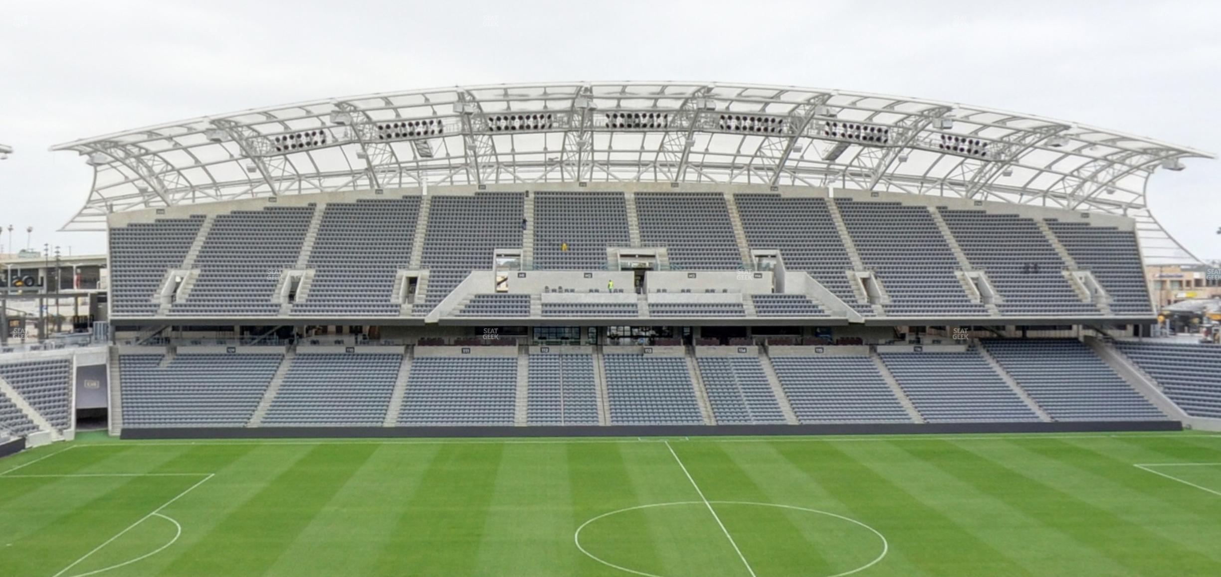 Seating view for BMO Stadium Section Founders Club D