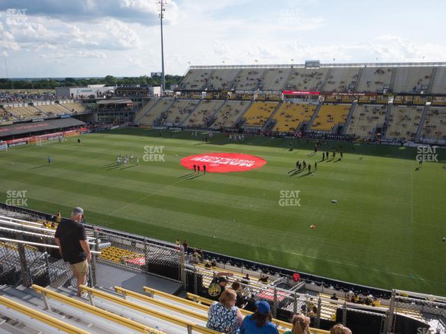 Seating view for Historic Crew Stadium Section 203