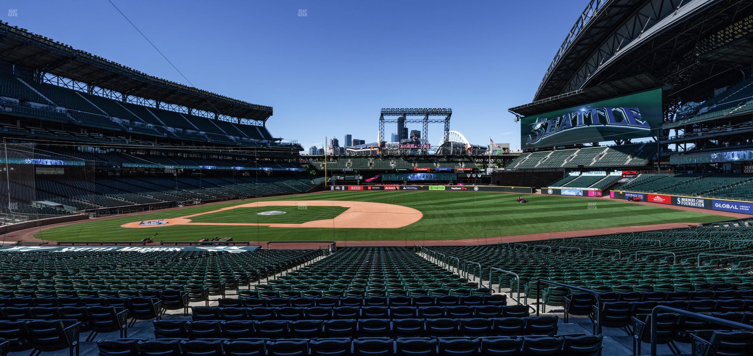 Seating view for T-Mobile Park Section 120