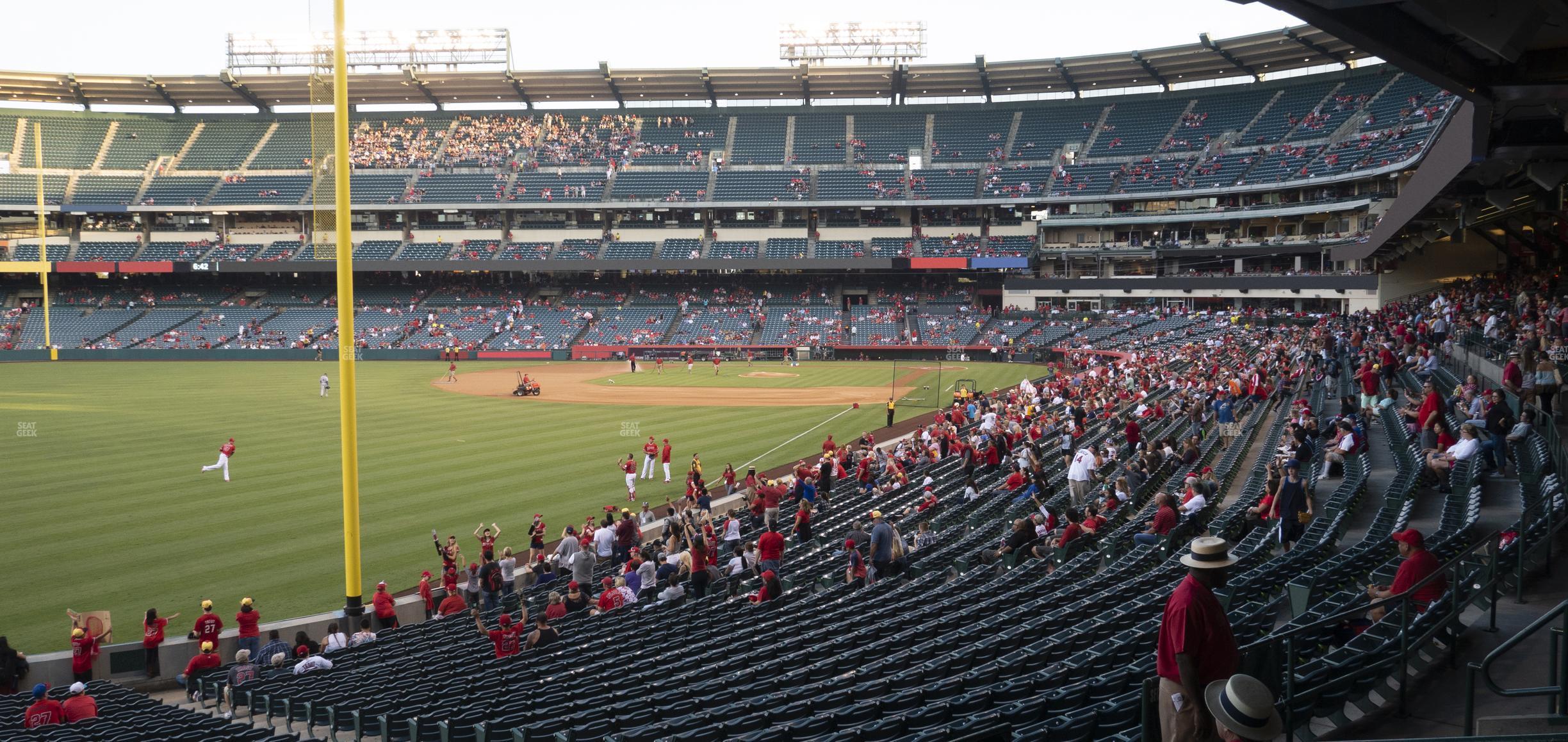 Seating view for Angel Stadium of Anaheim Section 203